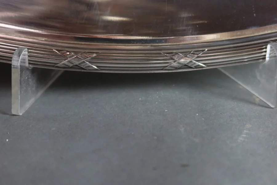 PLATO DE PALETA DE PLATA CHRISTOFLE